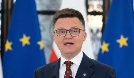 Marszałek Sejmu Szymon Hołownia