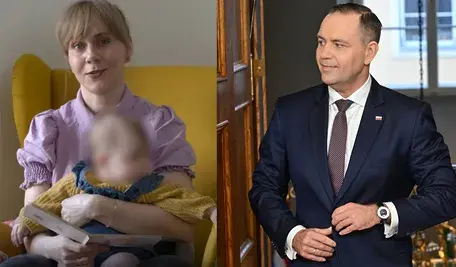 Weronika Krawczyk z dzieckiem i prezydent Karol Nawrocki – apel o ułaskawienie matki skazanej za ostrzeganie przed lekarzem.