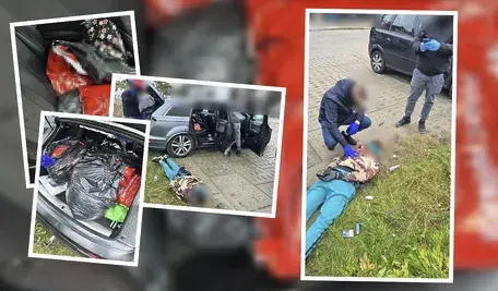 To jedna z największych akcji narkotykowych w regionie w ostatnich miesiącach. Policjanci z Wejherowa przechwycili ponad 80 kilogramów różnego rodzaju narkotyków oraz 320 litrów chemikaliów służących do ich produkcji. Zatrzymano 31-letniego obywatela Ukrainy, który – według ustaleń śledczych – miał zajmować się hurtowym handlem narkotykami.