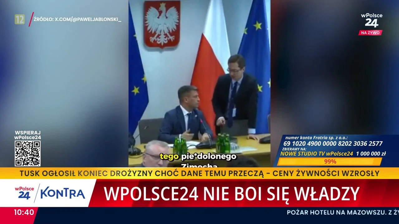 Poseł koalicji zwyzywał kolegę. Zapomniał wyłączyć telefon i poszło w eter