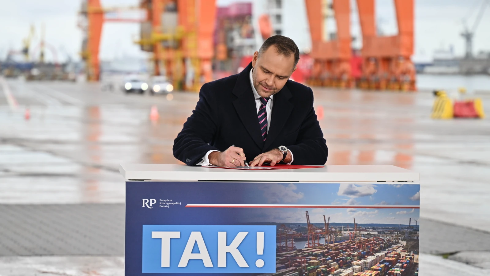 Prezydent Nawrocki ma pomysł na polskie porty. „Tak dla ambitnej Polski!”