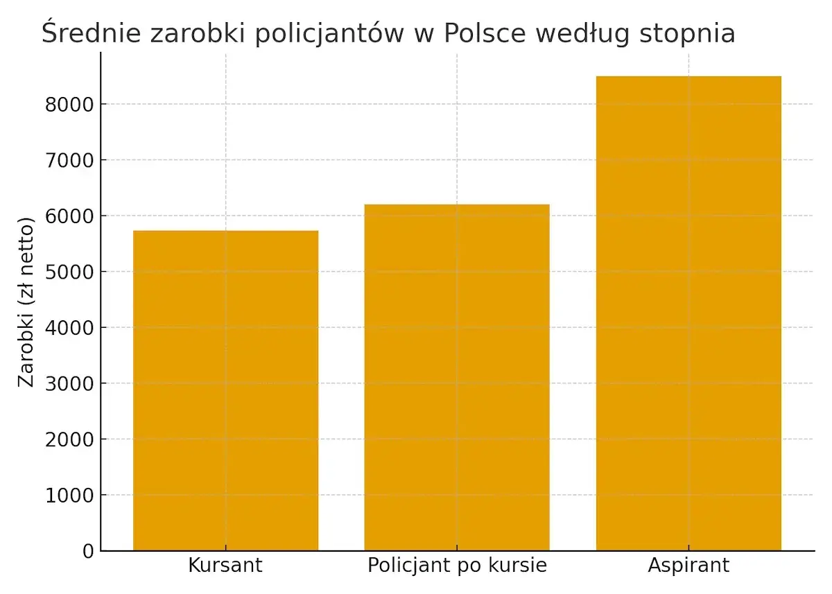 zarobki_policjantow_stopnie
