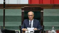Włodzimierz Czarzasty, wicemarszałek Sejmu i lider Nowej Lewicy, komentuje wydarzenia przy siedzibie PO.