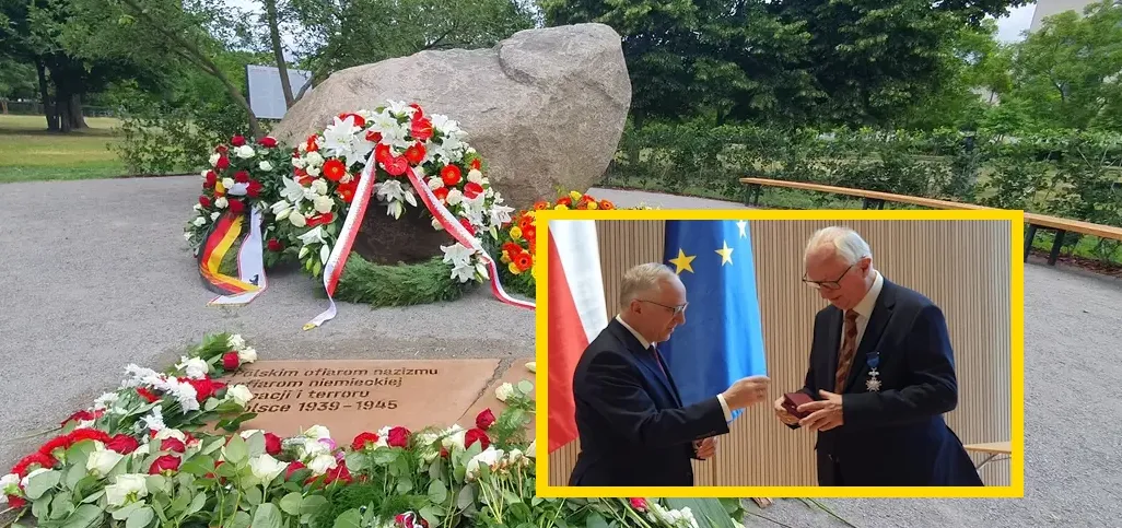 Polska nagrodziła niemieckiego architekta Orderem za głaz narzutowy. „To cud, iż ten pomnik stoi”