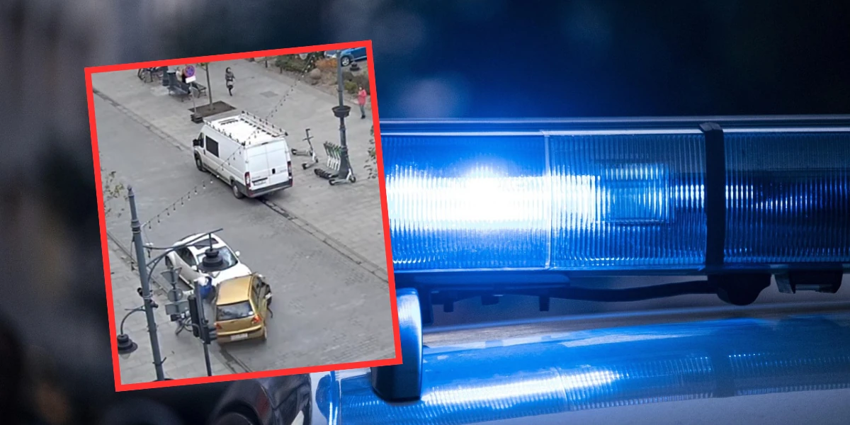 Dramatyczny pościg ulicami Łodzi. Rowerzysta w poważnym stanie