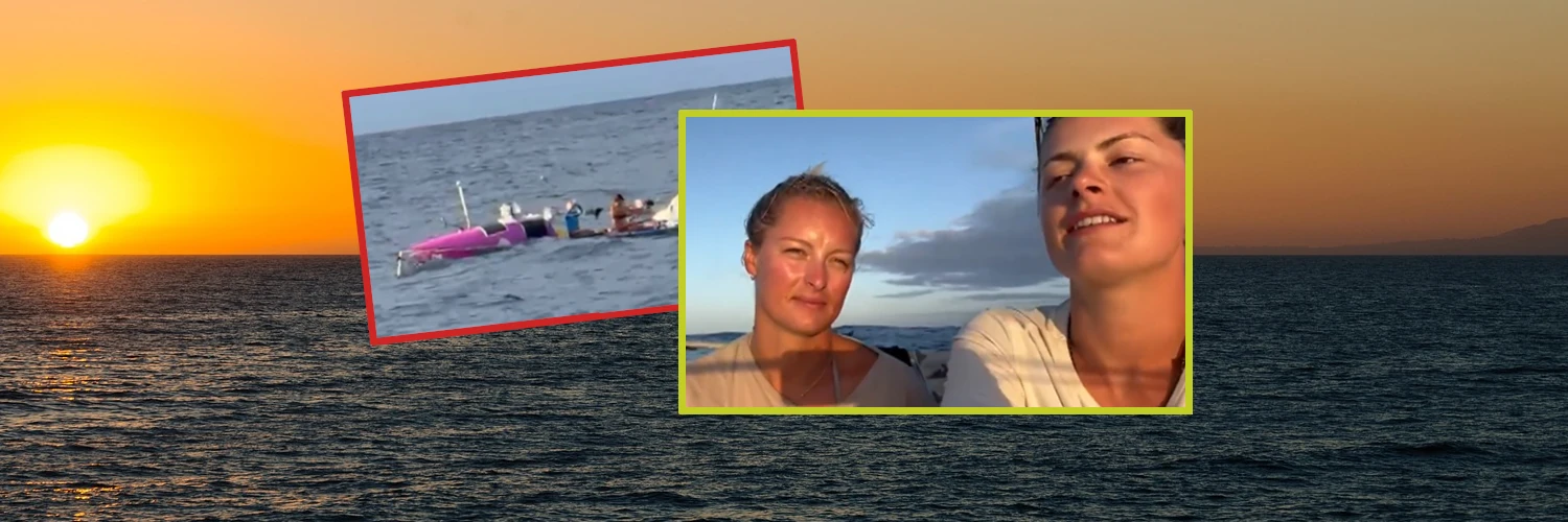 Niezwykły wyczyn młodych kobiet. Przepłynęły Pacyfik łodzią wiosłową