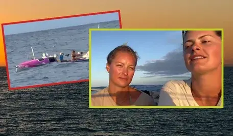 rytyjki Miriam Payne i Jess Rowe po 5,5 miesiąca wiosłowania dopływają łodzią Velocity do Australii po przepłynięciu Pacyfiku – historyczny kobiecy wyczyn bez wsparcia technicznego