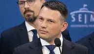 Sławomir Mentzen na konferencji prasowej. Lider Konfederacji wybierze Tuska?