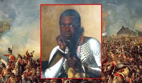ortret czarnoskórego żołnierza Thomasa Jamesa z czasów wojen napoleońskich, ustalony przez ekspertów z Narodowego Muzeum Armii w Londynie.