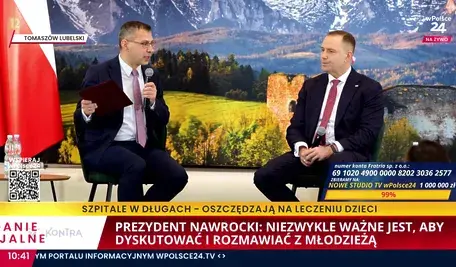 Karol Nawrocki podczas rozmowy z młodzieżą o dezinformacji, bezpieczeństwie i przyszłości Polski