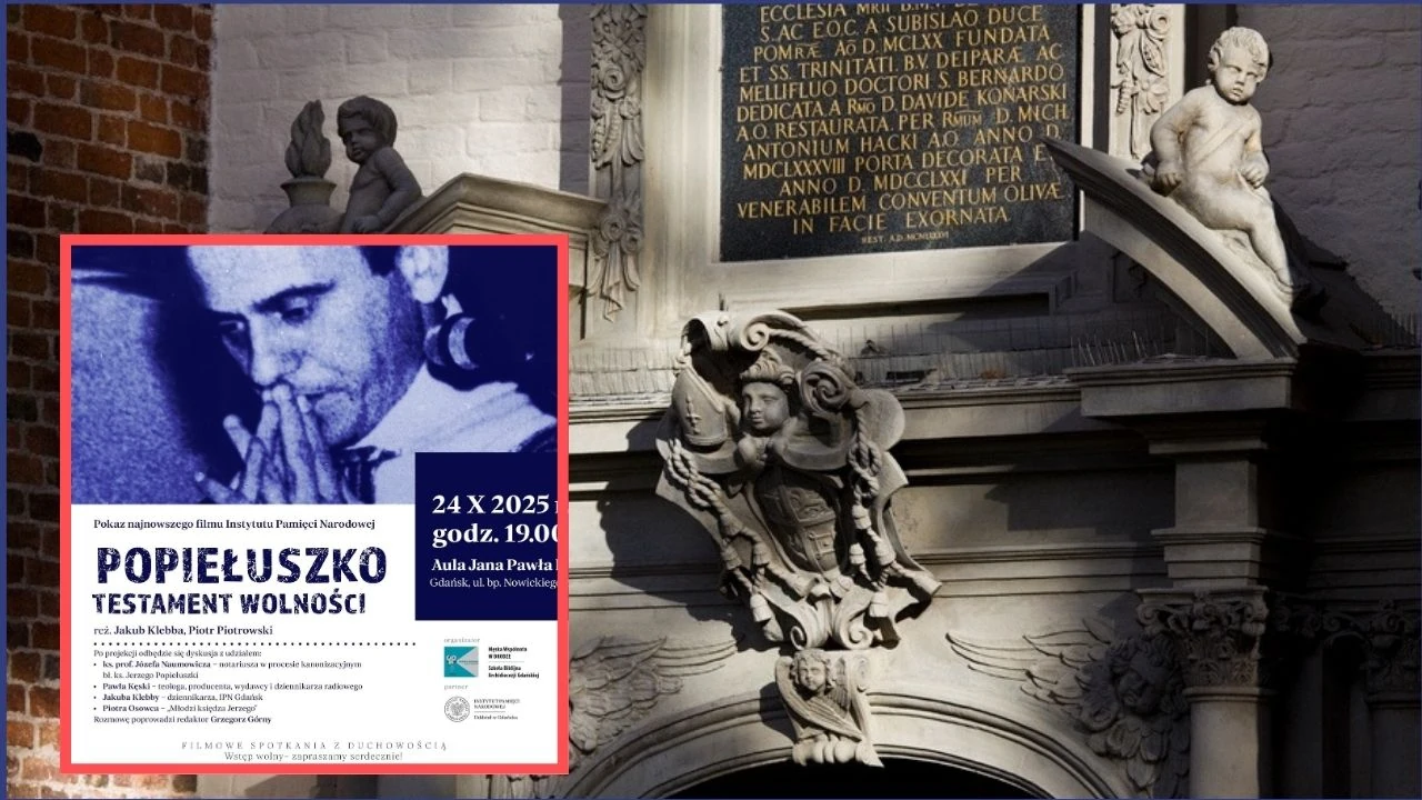 Duchowość na wojnie ze złem. „Popiełuszko. Testament wolności” już w piątek w Gdańsku