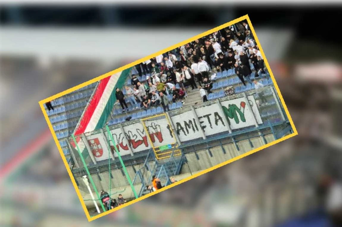 Skandal! Ukraiński klub chciał zakazać kibicom Legii wniesienie patriotycznego transparentu. Na polskim stadionie