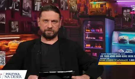 Krzysztof Feusette w programie Polityka na deser