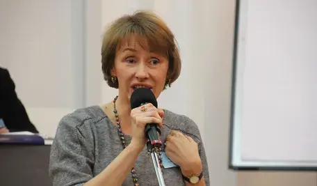 Agnieszka Romaszewska na zjezdzie SDP