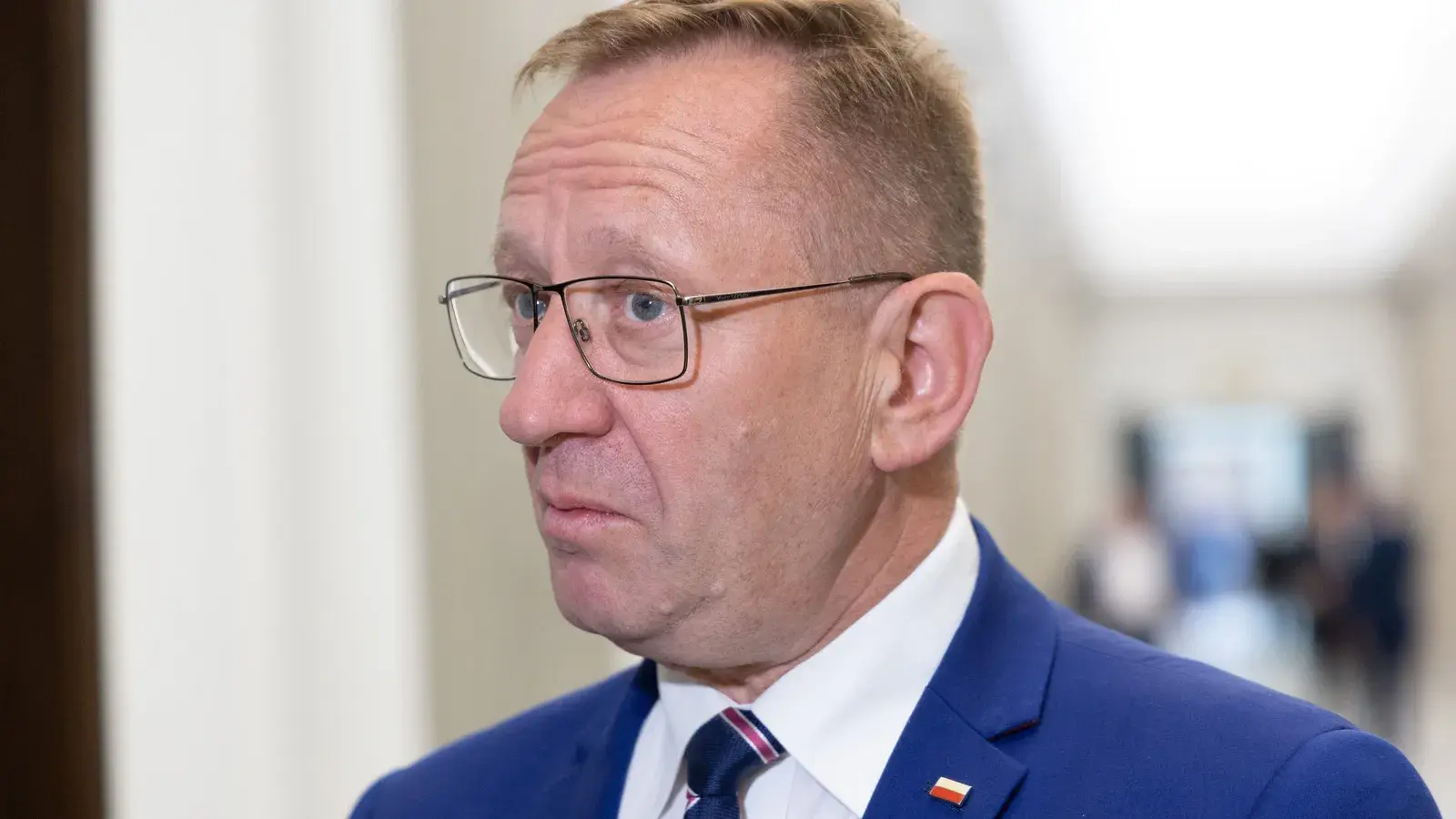 Robert Telus zawieszony w prawach członka PiS. Chodzi o działkę pod CPK