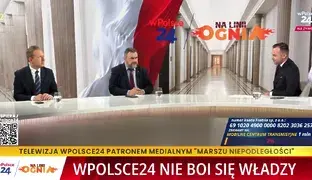Szymon Szereda z  gośćmi w studio wPolsce24