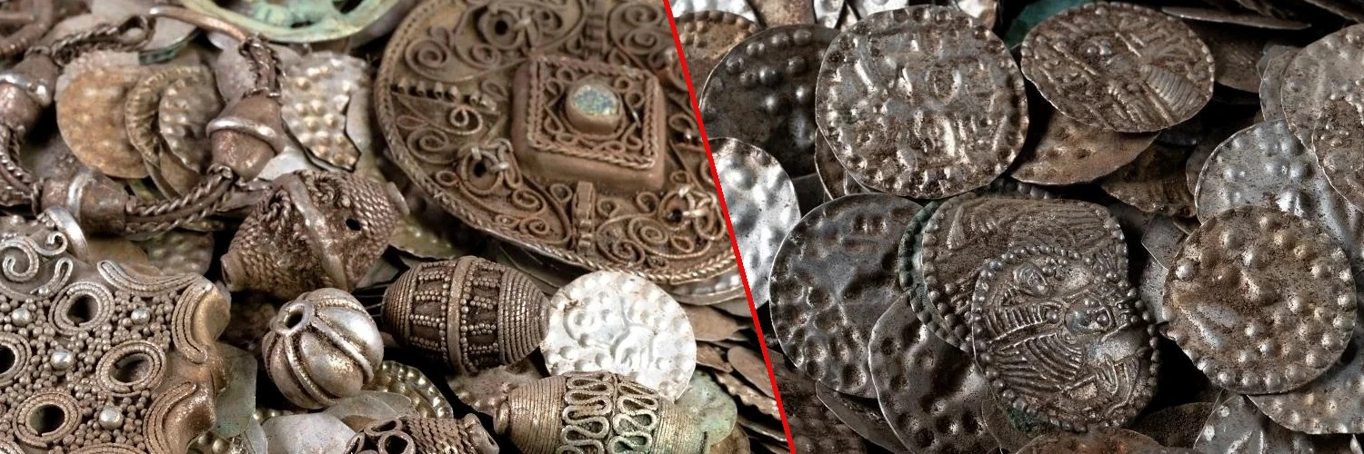 Wędkarz szukał robaków na przynętę. Zamiast nich znalazł ogromy średniowieczny skarb