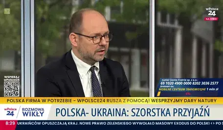 Marcin Przydacz komentuje relacje prezydentów Karola Nawrockiego i Wołodymyra Zełenskiego