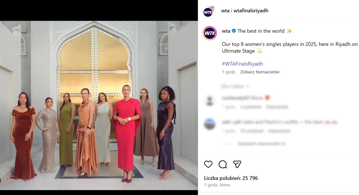 Iga Świątek zadała szyku. Przyćmiła inne tenisistki