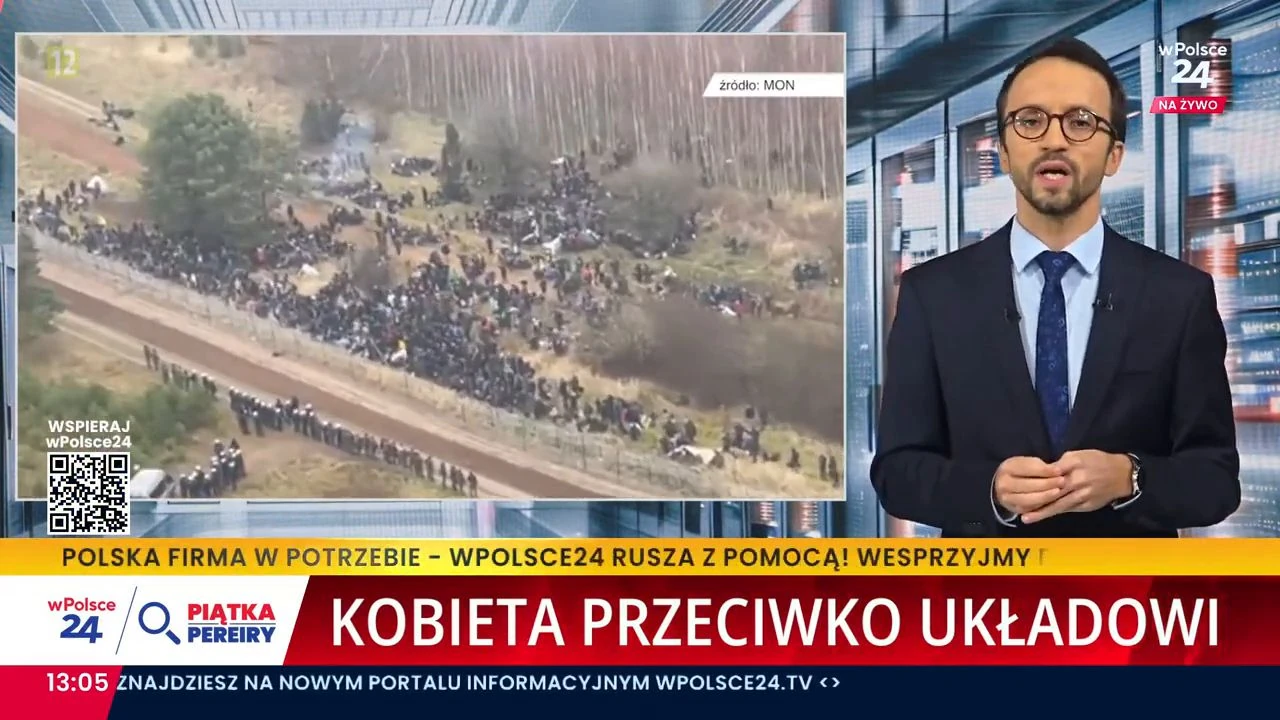 Dziennikarz zadzwonił do rzecznika Straży Granicznej w programie na żywo. Zdumiewające zachowanie