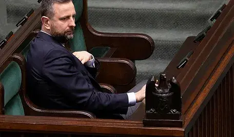 Władysław Kosiniak-Kamysz podczas obrad Sejmu.