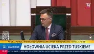 Marszalek Szymon Hołownia chce zostać wysokim komisarzem ONZ ds. uchodźców. Popiera go prezydent Karol Nawrocki i premier Donald Tusk, chć w kuluarach mówi się, że Hołownia ucieka przed zemstą szefa rządu