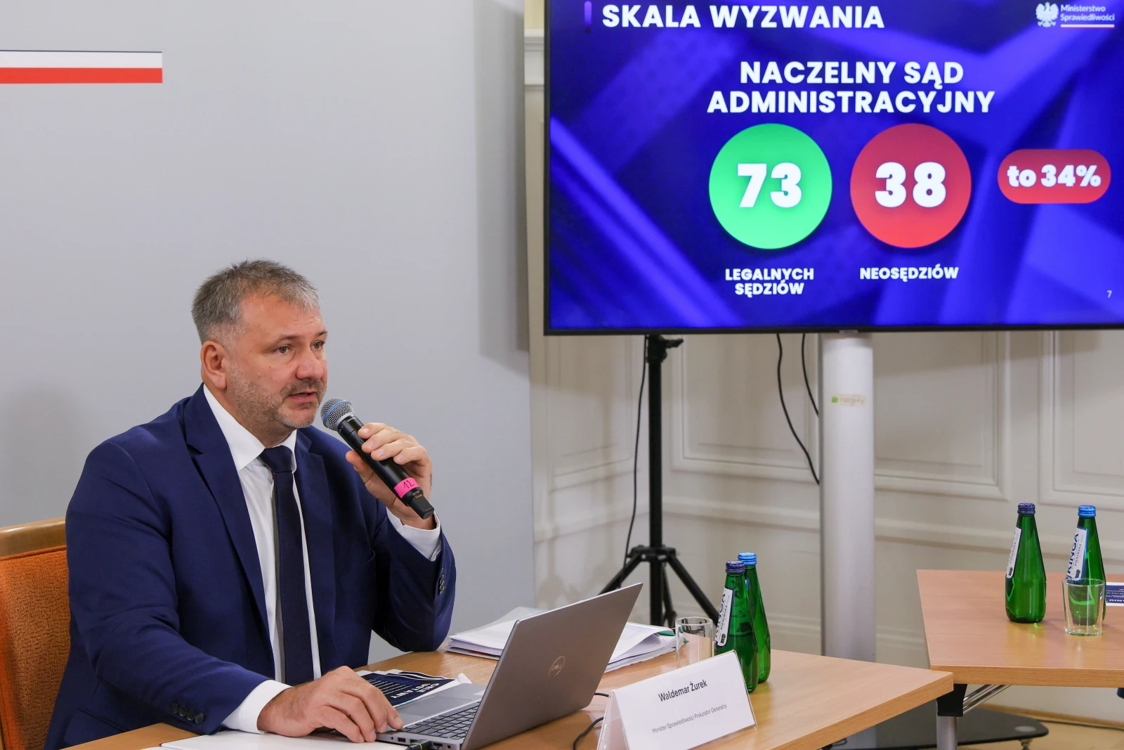 SKANDAL! "Sędziowie jak WIRUSY" – Minister Żurek w ogniu krytyki za projekt "dezynfekcji" sądów!