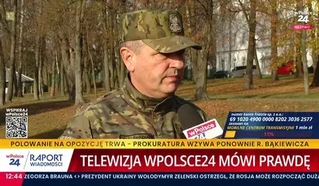 Generał Sławomir Klekotka w rozmowie z telewizją wPolsce24 opowiada o sytuacji na granicy