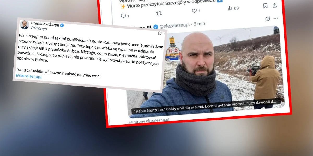 Ważne ostrzeżenie byłego rzecznika ministra koordynatora służb specjalnych. Chodzi o rosyjskiego szpiega, którego rząd Tuska oddał Rosji