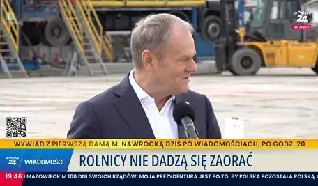Donald Tusk z gospodarską wizytą w KGHM. Udawał, że zna się na odwiertach w poszukiwaniu miedzi, ale mu nie wyszło. Zapomniał też, że w 2010 roku sprzedawał spółkę