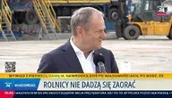 Donald Tusk z gospodarską wizytą w KGHM. Udawał, że zna się na odwiertach w poszukiwaniu miedzi, ale mu nie wyszło. Zapomniał też, że w 2010 roku sprzedawał spółkę