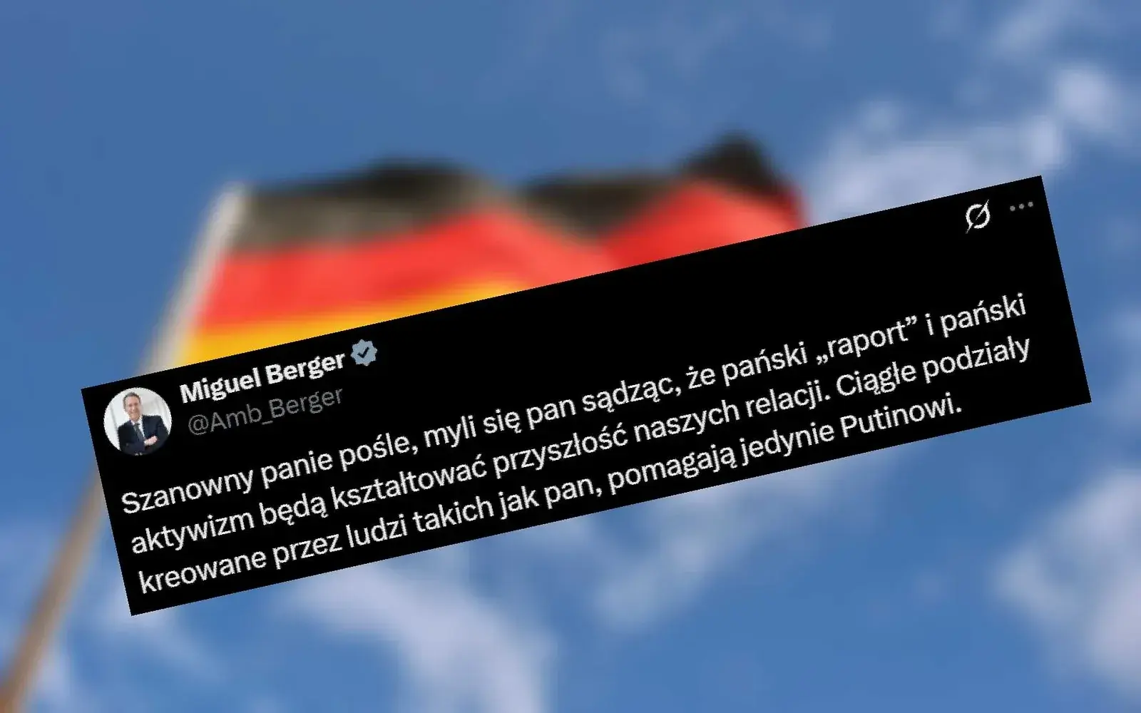Skrajna bezczelność niemieckiego ambsadora. Poszło o zniszczoną w czasie wojny Polskę