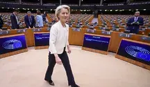 Ursula von der Leyen, przewodnicząca Komisji Europejskiej, której większość w Parlamencie Europejskim została osłabiona