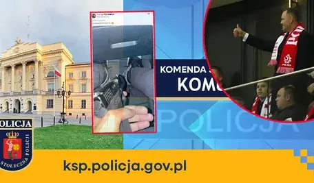 Stołeczni policjanci zatrzymali mężczyznę podejrzanego o kierowanie gróźb karalnych wobec Prezydenta Rzeczypospolitej Polskiej. Do zatrzymania doszło po publikacji w sieci wpisu, w którym znalazły się groźby skierowane pod adresem głowy państwa oraz fotografie sugerujące realne niebezpieczeństwo. Sprawą niezwłocznie zajęła się Komenda Stołeczna Policji, która wszczęła dochodzenie i podjęła zdecydowane działania prowadzące do ujęcia autora wpisu.