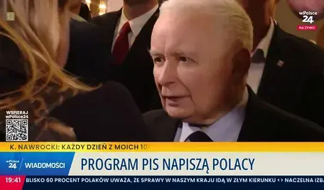 Jarosław Kaczyński podczas spotkania z Polakami. Odwiedził Kwidzyn i Elbląg i zapowiada dalsze podróże po Polsce