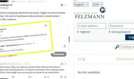 Niemiecki ambasador Miguel Berger nazwał zagrabione rzeczy pamiątkami. Skandaliczny wpis na portalu x.com