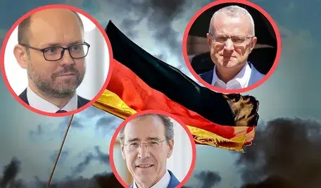 Iskrzy na linii Warszawa–Berlin: ostre starcie o raport wojenny. Miguelowi Bergerowi odpowiedzieli Marcin Przydacz i Marek Magierowski