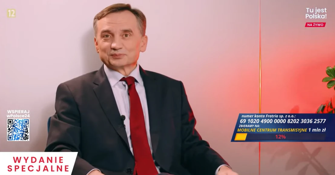 Ziobro z mocnym przekazem dla Tuska: „Nie dam się wykorzystać jak zwierzę w cyrku”