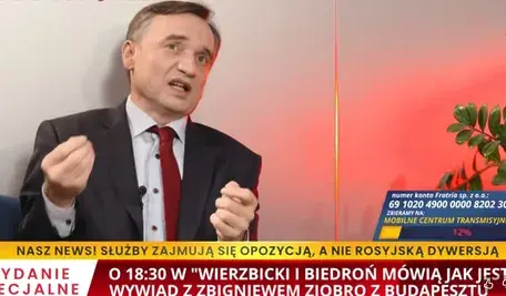 Zbigniew Ziobro w rozmowie z Emilią Wierzbicki i Wojtkiem Biedroniem