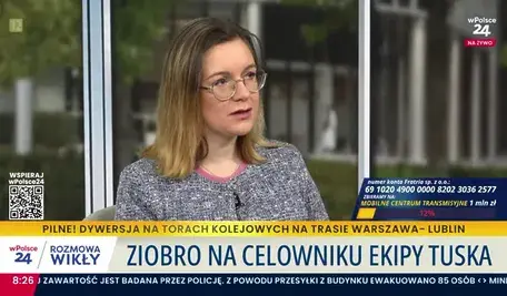 Paulina Matysiak w rozmowie o bezpieczeństwie infrastruktury kolejowej i chaosie informacyjnym