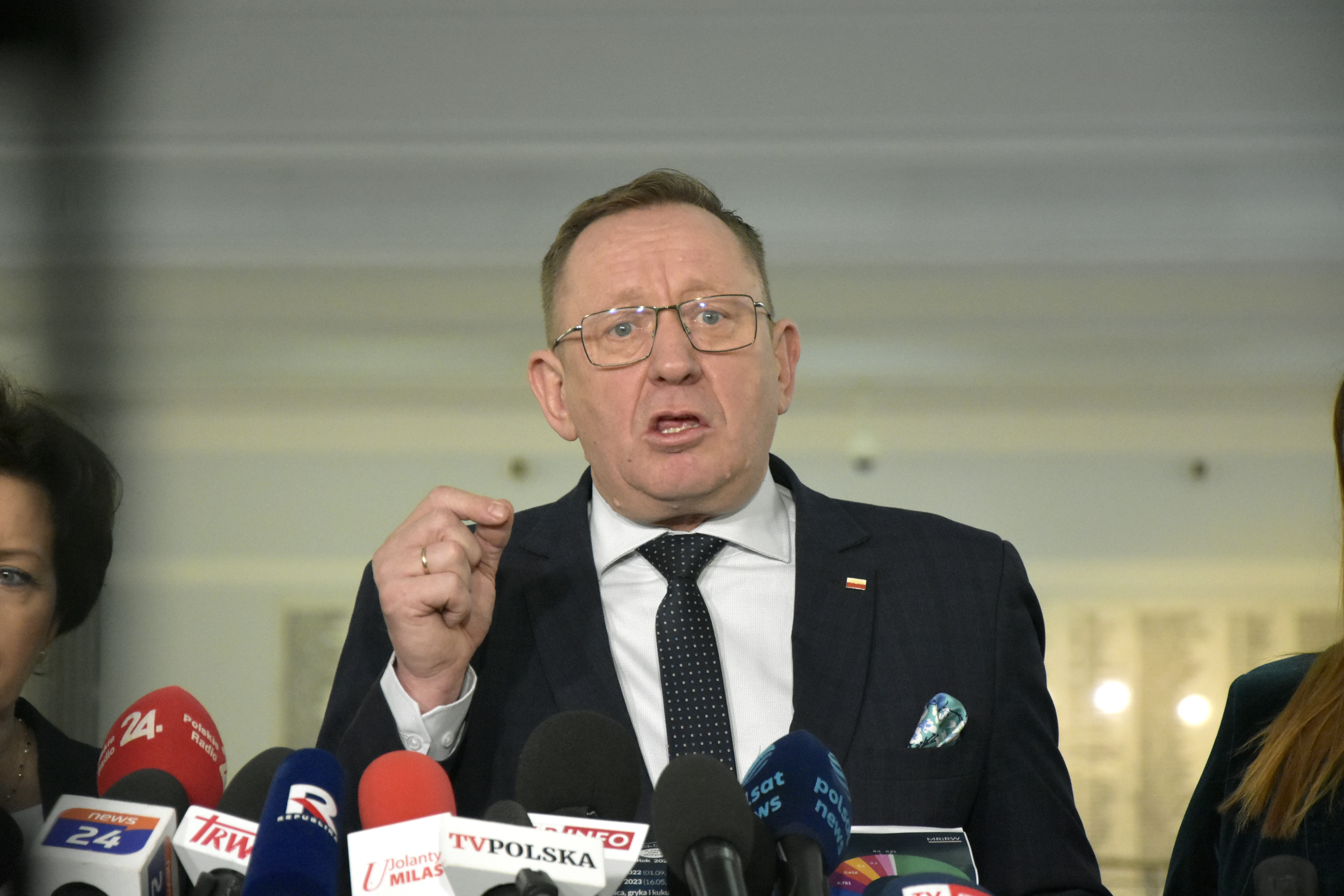 Robert Telus wydał oświadczenie. "Zawsze działałem w interesie polskich rolników"