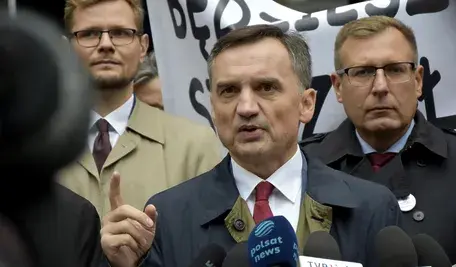 Były minister sprawiedliwości Zbigniew Ziobro, którego sprawa immunitetu trafiła pod obrady Sejmu