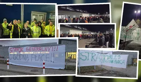 W zakładach Valeo w Chrzanowie, Trzebini i Mysłowicach rozpoczął się bezterminowy strajk generalny, w którym uczestniczy około 300 pracowników. Pracownicy odeszli od maszyn, co spowodowało częściowe wstrzymanie produkcji i znaczne zakłócenia w funkcjonowaniu fabryk. Strajk trwa na wszystkich trzech zmianach: porannej, popołudniowej i nocnej. Protest jest eskalacją sporu zbiorowego trwającego od miesięcy i poprzedziły go m.in. dwugodzinne strajki ostrzegawcze oraz blokady dróg. Związkowcy z Wolnego Związku Zawodowego Sierpień '80 zapowiadają, że protest potrwa aż do osiągnięcia porozumienia z zarządem firmy Valeo.