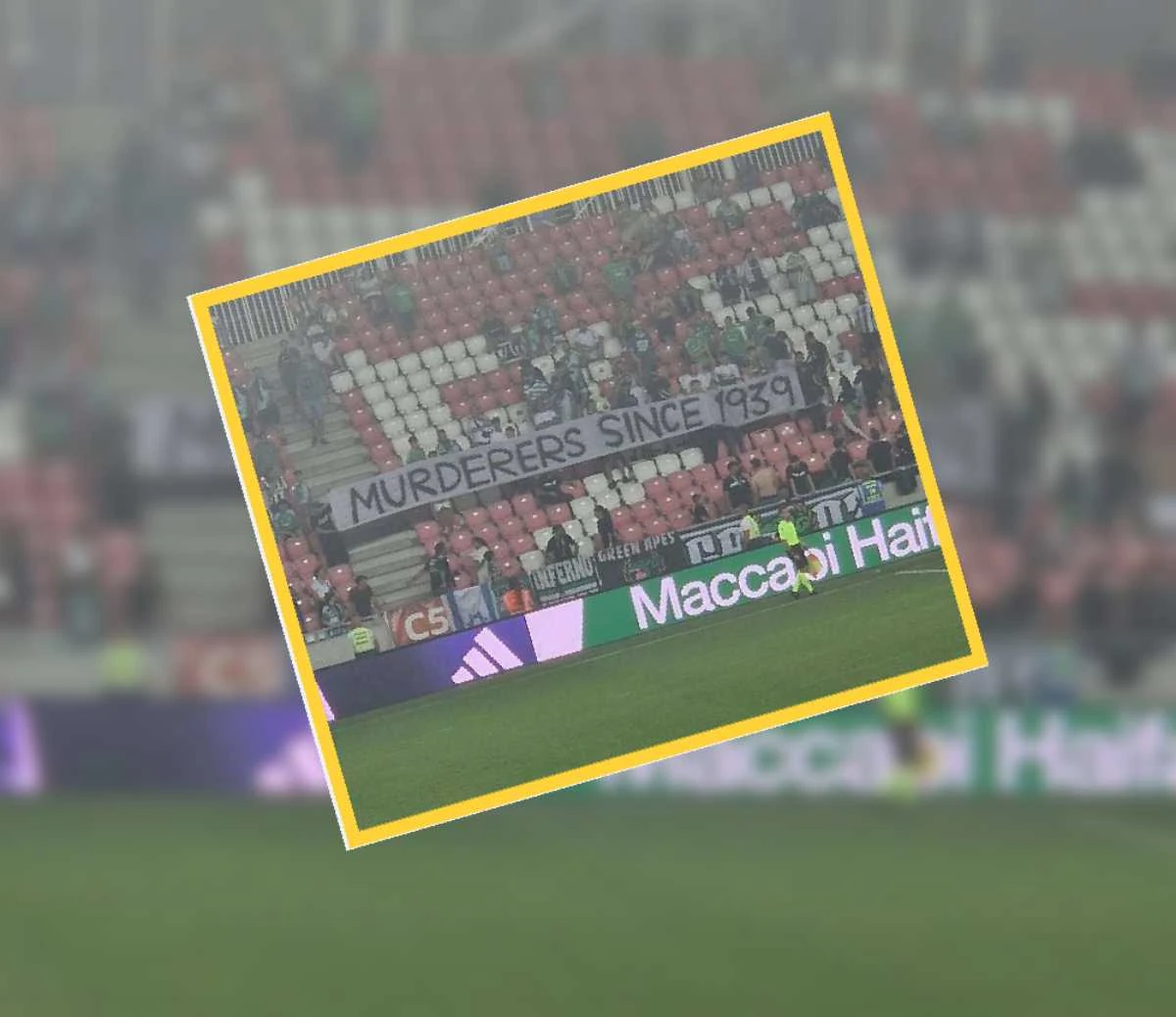 "Śmiać się czy płakać", Nie uwierzysz, jaką "karę" otrzyma izraelski klub za skandaliczny transparent o Polakach