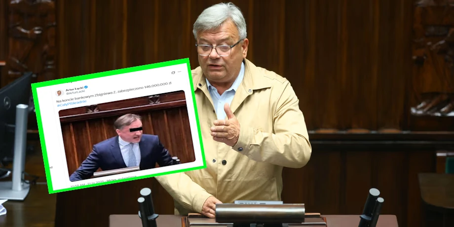 Zabezpieczenie na majątku Zbigniewa Ziobry. Ordynarna manipulacja bogacza z partii Tuska