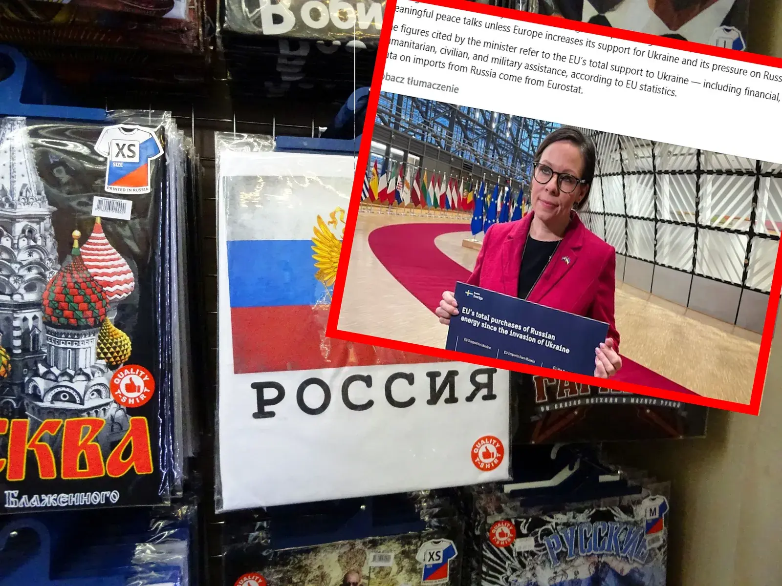 Te dane jeżą włos na głowie. Unia zapłaciła Rosji więcej, niż Ukrainie! Bosak: „Nieco” zaburzają obraz mediów głównego nurtu