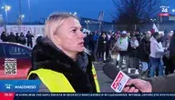 Wiadomości wPolsce24 z 23 listopada 2025. Na zdjęciu Katarzyna Jamróz z Sierpnia 80 w fabryce Valeo 