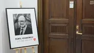 Portret pamięciowy Pawła Adamowicza, prezydenta Gdańska, który został zamordowany w styczniu 2019 roku podczas finału WOŚP.