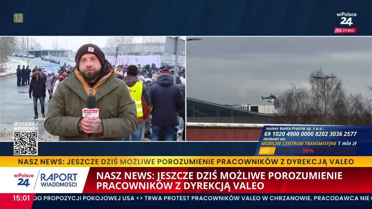 Jest przełom w fabryce Valeo! Jeszcze dziś możliwe porozumienie pracowników z dyrekcją