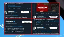 Wpisy Kamila Rudzińskiego, zidentyfikowanego przez Wirtualną Polskę jako domniemany autor hejterskiego konta Morgenstern616